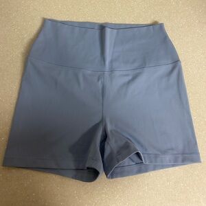 Yogalicious Women's Soft Blue Bike Shorts - XL